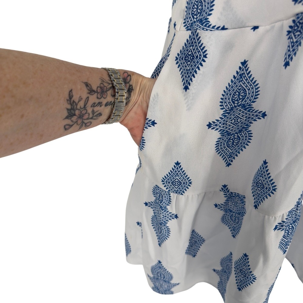 Show Me Your Mumu Caroline Mini Dress L Bali - Picture 4 of 8